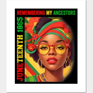 Juneteenth Women Remembering My Ancestors 2023 Posters and Art